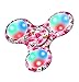 Joykith LED Light Hand Spinner Tri-Spinner Stress Relief Manipulative Play Toy [3D Figit] Premium Quality EDC Focus Toy for Kids & Adults - Best Stress Reducer Relieves ADHD Anxiety (G)