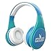 Kidrox RS4 Kids Headphones 85dB Volume Limited Adjustable and Safe Hearing Protection Tangle Free Wired On-Ear Earphones for Children Toddler Boys Girls (Blue)