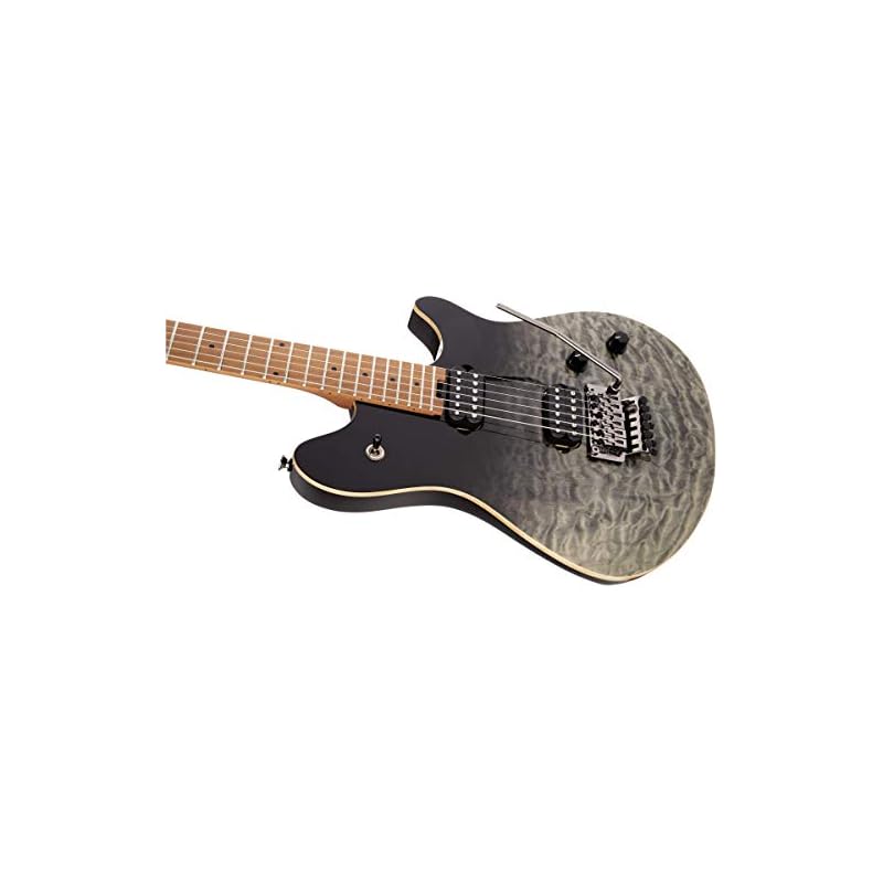 EVH Wolfgang Standard QM Electric Guitar Black Fade