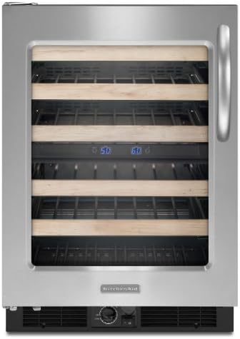 kitchenaid built in wine cooler