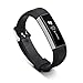 Fitbit Alta Accessories, HWHMH Mixed Color Silicon Fastener Ring / Silicone Replacement Bands for Fitbit Alta Wristband - Fix the Clasp Fall Off Problem - (Note: Tracker NOT included) (10 Pack Bands)