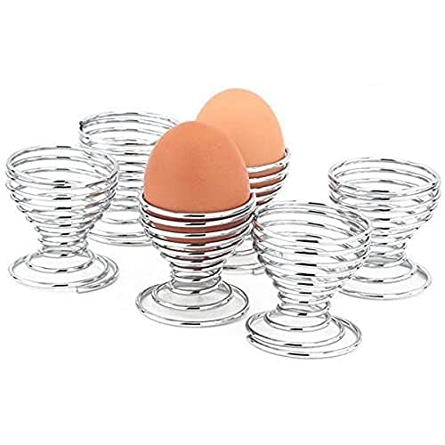 apollo THE HOUSEWARES BRAND Chr Egg Cups Set6 WBX