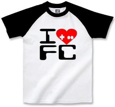 Amazon まめた本舗 おもしろパロディ系ｔシャツ I Love Fc 父の日 半袖 おもしろtシャツ ファミコン アイラブシリーズ レトロゲーム メンズ レディース ユニセックス プレゼント ギフト Tシャツ カットソー 通販