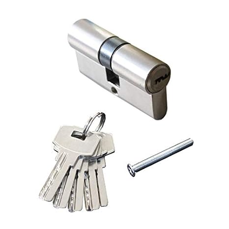 70mm Tür Zylinderschloss Schliesszylinder Türschloss Einbauschloss mit