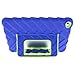 Gumdrop Cases Hideaway Stand for Apple iPad Mini 4 (Late 2015) A1538 A1550 Rugged Tablet Case Shock Absorbing Cover, Royal Blue/Lime