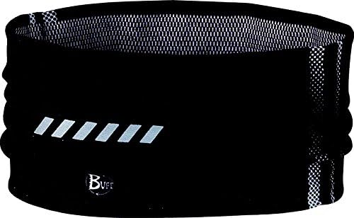 Buff Adult UV Reflective Headband Headwear One Size R-Stadi Black