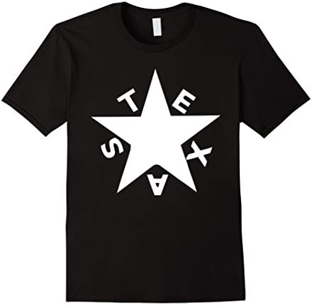 Mens The Lorenzo de Zavala Texas Flag of 1836 T-Shirt XL Black