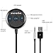 Veneibe Bluetooth 4.1 Car Receiver, Wireless Phone Call & Music Streaming Car Kit with Built-in Mic Music Streaming Echo and Noise Reduction Multi-Point Access Magnetic Base(Silvery)