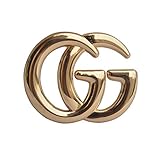 Vspormmo Brooch Pins for Women, Letter Fashion Designed Metal Bee Brooch for Crafts (Gold)