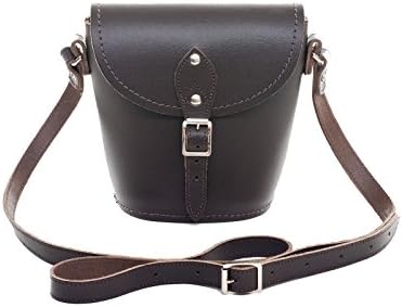 Zatchels Womens/Ladies Handcrafted Leather Barrel Bag (British Made)