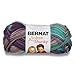 Bernat Softee Chunky Ombre Yarn, 2.5 oz, Gauge 5 Bulky Chunky, 100% Acrylic, Shadow
