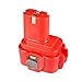 Powerextra 9.6V 2500mAh Replacement Battery for MAKITA 9120 9122 192595-8 192596-6 192638-6 193977-7 638344-4-2