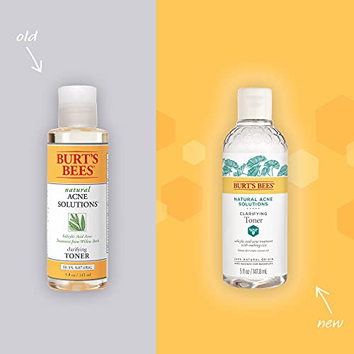Burt's Bees Natural Acne Solutions Toner, Clarifying Facial Toner for