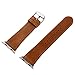 Hot Sale ! Exclusive Leather Buckle Wrist Watch Band Strap, Ninasill New Fashion 38/42 MM for Watch Apple Watch (38MM, Brown)