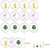 Tatuo Party Like A Pineapple Banner Pineapple Honeycomb Flamingo Leaf Pineapple Balloons for Hawaiian Party Birthday Wedding Home Favor