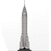 Falagil 1:800 New York Chry - Building Blocks,1207 PCS MOC Model for Adults | Iconic City Skyline Landmark Replica, Build &amp; Display Architecture Kit, Collectible Gift for Hobby Enthusiasts