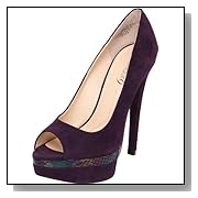 Purple Shoes For Women Boutique 9 Women's Nixit Peep-Toe Pump