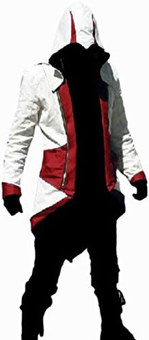 VOGDORA Men's Costume Coat Cosplay Jacket Costume Hoodie Jacket