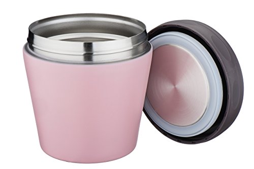 MIRA Lunch Jar, Vacuum Insulated, Stainless Steel, 10oz, Pink