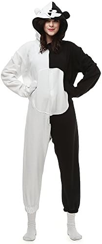 HKSNG Monokuma Monomi Bear Pajamas Kigurumi Onesies Costumes Pajamas