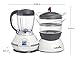 Babymoov Nutribaby - 5 in 1 Baby Food Maker with Steam Cooker, Blend & Puree, Warmer, Defroster, Sterilizer (Cherry)