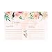 Recipe Cards, (Set of 50) 4x6 Recipe Cards, Blank Recipe Cards, Recipe Cards for Bridal Shower, Thick Recipe Card, Recipe Note Cards
