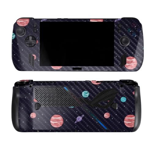 Carbon Fiber Skin Compatible with Asus ROG Ally X - Bright Night Sky - Premium…