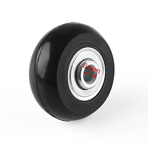 Luggage Suitcase Replacement Rubber Wheel Roller Suitcase Repair Parts (4018)