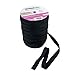 Stretchrite 1PSS1102BLCK Stretchrite 3/4-Inch by 75-Yard Black Non-Roll Woven Polyester Elastic Spool