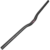 Alfa Pasca Carbon mtb Handle bars Riser Handlebars 25.4 handlebar | 660mm Carbon mtb Handlebars Mtb bars 25.4 carbon handlebar bicycle handlebar 3K Matte 640/660/680/700mm