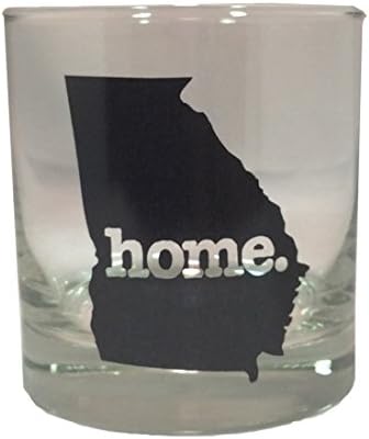 Home State Apparel Georgia home. Rocks Glass
