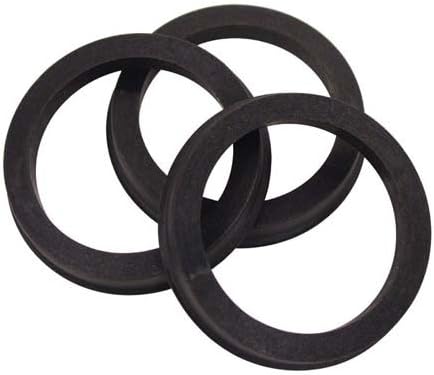 MX1010 72.62mm. - 66.9mm. Hub Centre Rings (Set of 4) Poly-Carbonate Plastic