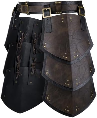 Amazon.com: Medieval Upper Leg Armor Leg Harness Armour Steel
