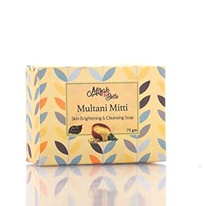 Mirah Belle – Organic Multani Mitti Soap 125gm – Buy 2 Get 1 Extra – Skin Brightening – Handmade, Natural, Vegan and…