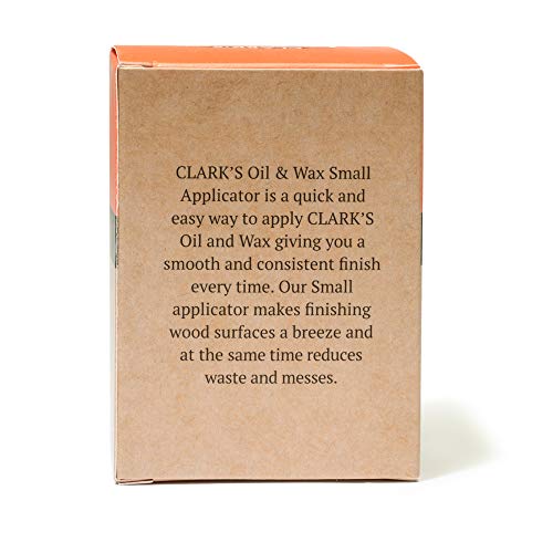 CLARK'S Food Grade Mineral Oil & Wax Applicator for Round Wood Cutting