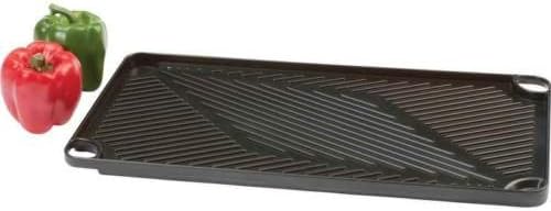 Cast Aluminum NonStick Reversible STOVETOP GRIDDLE & GRILL Indoor Two Burner BBQ