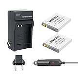 Bonacell NB-4L 1200mAh Replacemen Battery 2 Pack and Charger Kit Comaptible with Canon PowerShot ELPH 100/300/310 HS, SD1000/1100 IS/1400 is, SD200, SD30/300, SD40/400/430/450, SD600/630, SD940 is