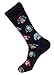 Davco Mens Black Ugly Sweater Christmas Socks