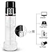 Rechargeable Penis Pump ED Vacuum Pump with 4 Suction Power for Mens Sexual Enhancement, PALOQUETH 2 in 1 Erection Pump with Male Masturbation Sleeve for Oral Sex, 12.3 inch