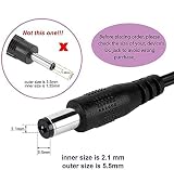 Multibao 5V 2A UK Power Adapter 100-240V AC DC 5.5x2.1mm for LED Strip Router view 3