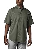 Columbia Men's Tamiami II Short Sleeve Shirt, Cypress, Large