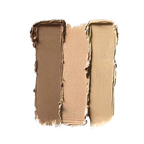 nyx professional makeup cream highlight & contour palette, medium