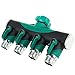 The Seventh 4 Way Hose Splitter Watering Hose Connector With Shut Off Valve