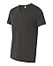 Bella + Canvas Unisex Jersey Short-Sleeve V-Neck T-Shirt L DK GREY HEATHER