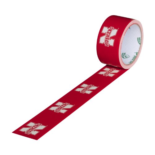 Duck Brand 240869 University of Nebraska College Logo Duct Tape, 1.88-Inch by 10 Yards, Single Roll