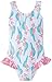 Flap Happy Baby Girls' Delaney Hip Ruffle Swimsuit In Cotton Spandex