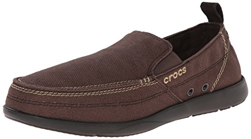 Crocs men s 11270 walu clog,espresso/espresso,10 m us