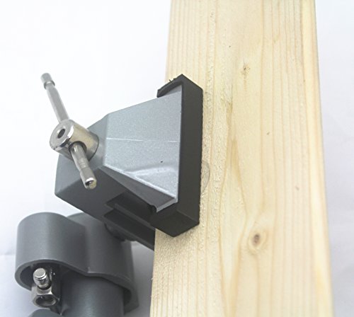 PANGOLIN Universal Bench Vise 360° Swivel with Desk Clamp, Aluminum Table Vise Rubber Covered Ideal for Woodworking, Mental,Hobby,Craftsmanship Multi-role Tools - Thumbnail 4