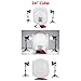 Fovitec StudioPRO Table Top Retail Lighting Tent  Backgrounds, Display Table, Lights Kit