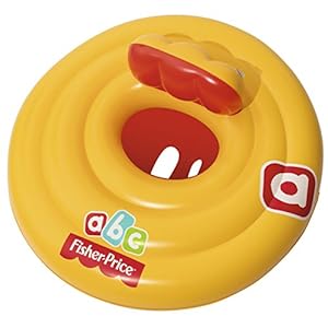 Flotador Bestway Fisher Price con asiento triple aro